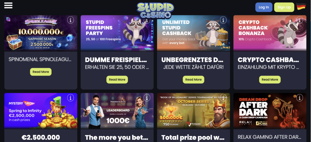 stupidcasino-promotions