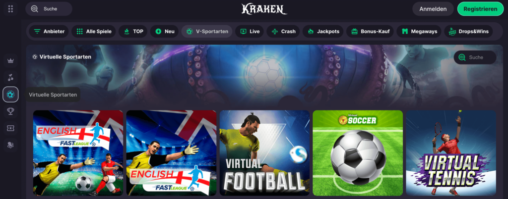 Kraken Casino Sport