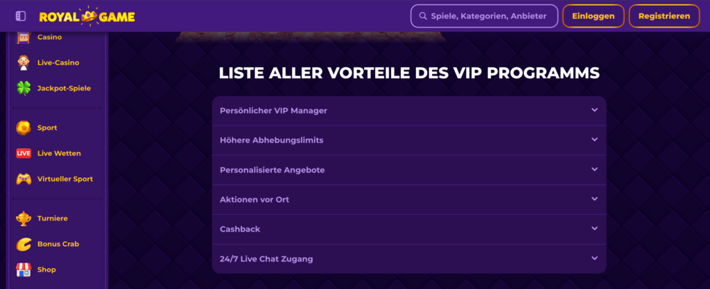 Royalgame VIP