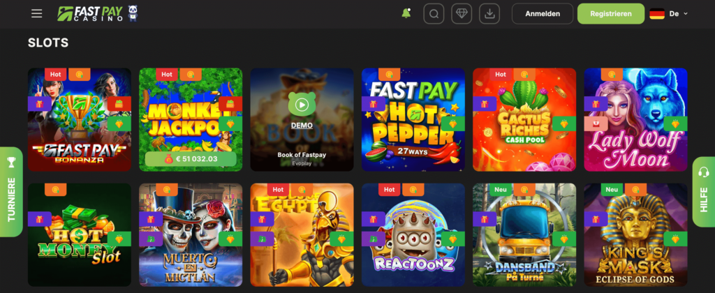 Fastpay Casino Game