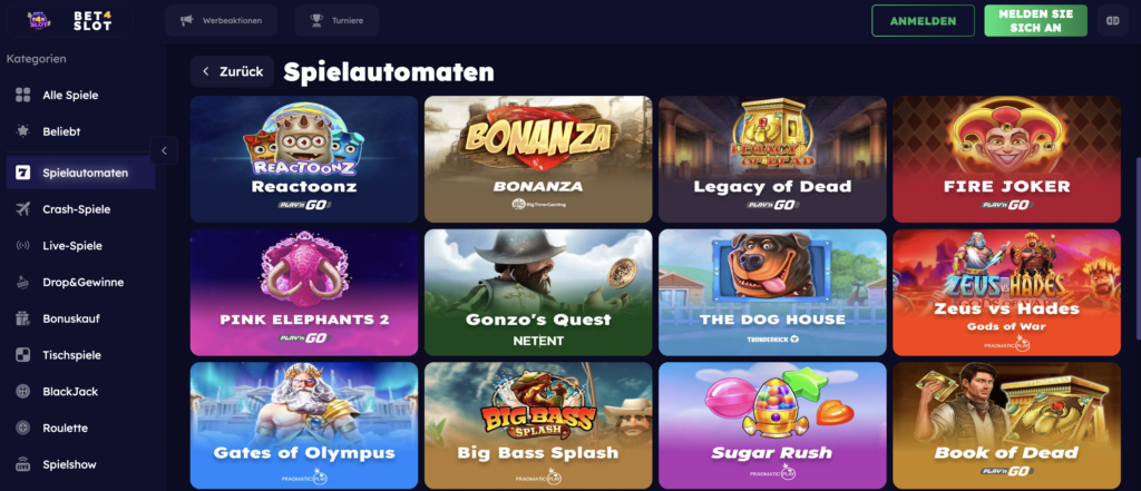 bet4slot-games-casino